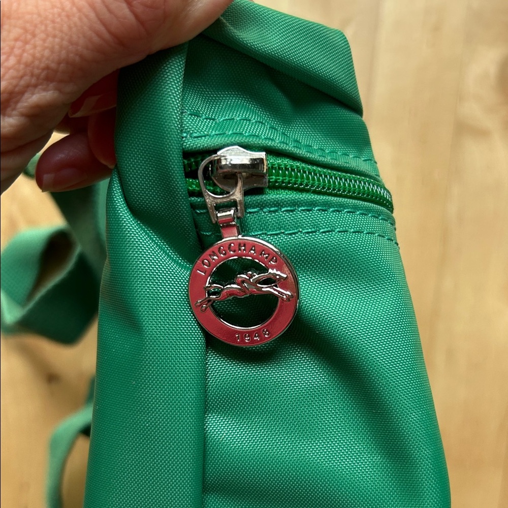 EUC! Longchamp Green Backpack - Picture 5 of 8